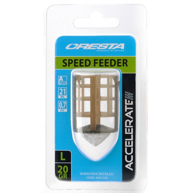 Кормушка SPRO CRESTA ACCELLERATE SPEED FEEDERS - L/40GR